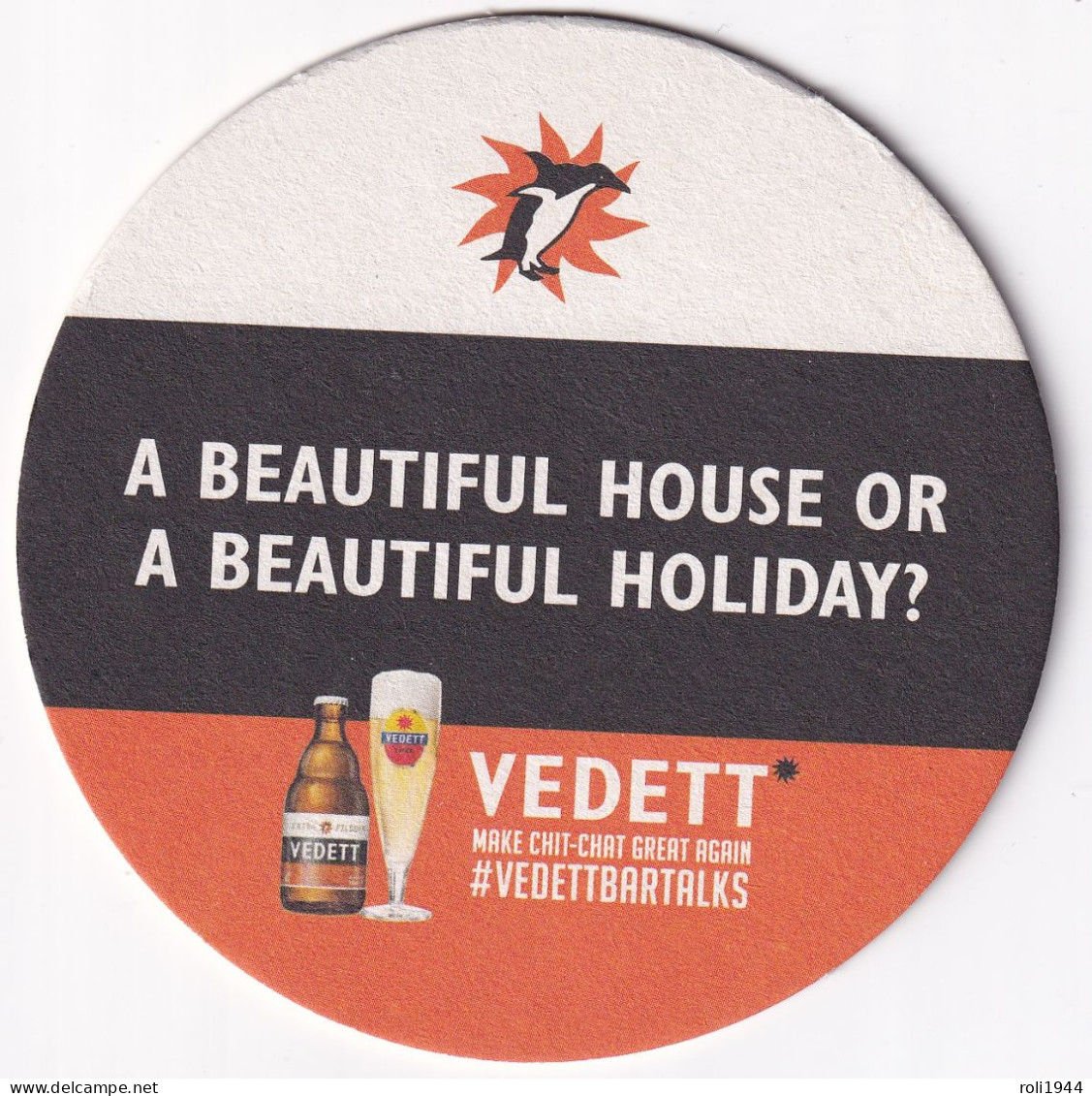 #D299-0152 Viltje Vedett - Beer Mats