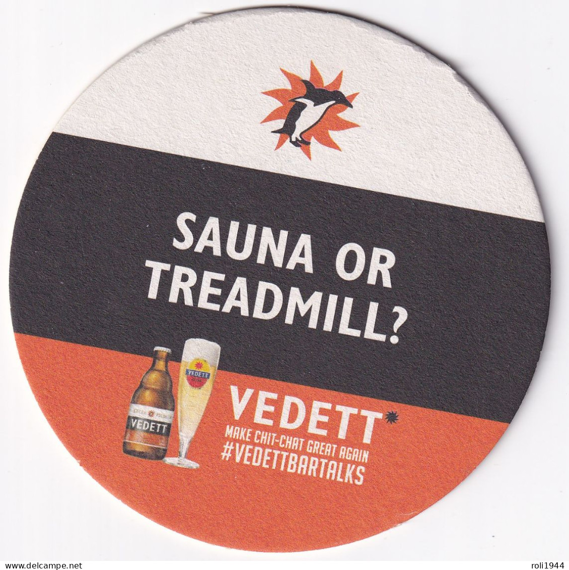 #D299-0141 Viltje Vedett - Beer Mats