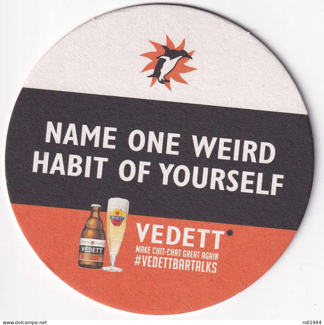 #D299-0151 Viltje Vedett - Beer Mats