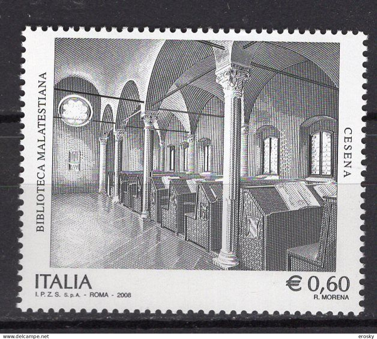 Y1937 - ITALIA ITALIE Unificato N°3107 ** ART ET CULTURE - 2001-10: Nieuw/plakker