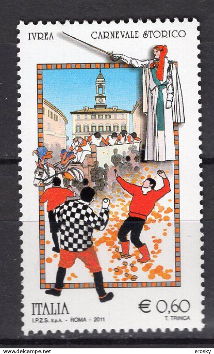 Y2061 - ITALIA ITALIE Unificato N°3267 ** FOLKLORE - 2011-20: Mint/hinged