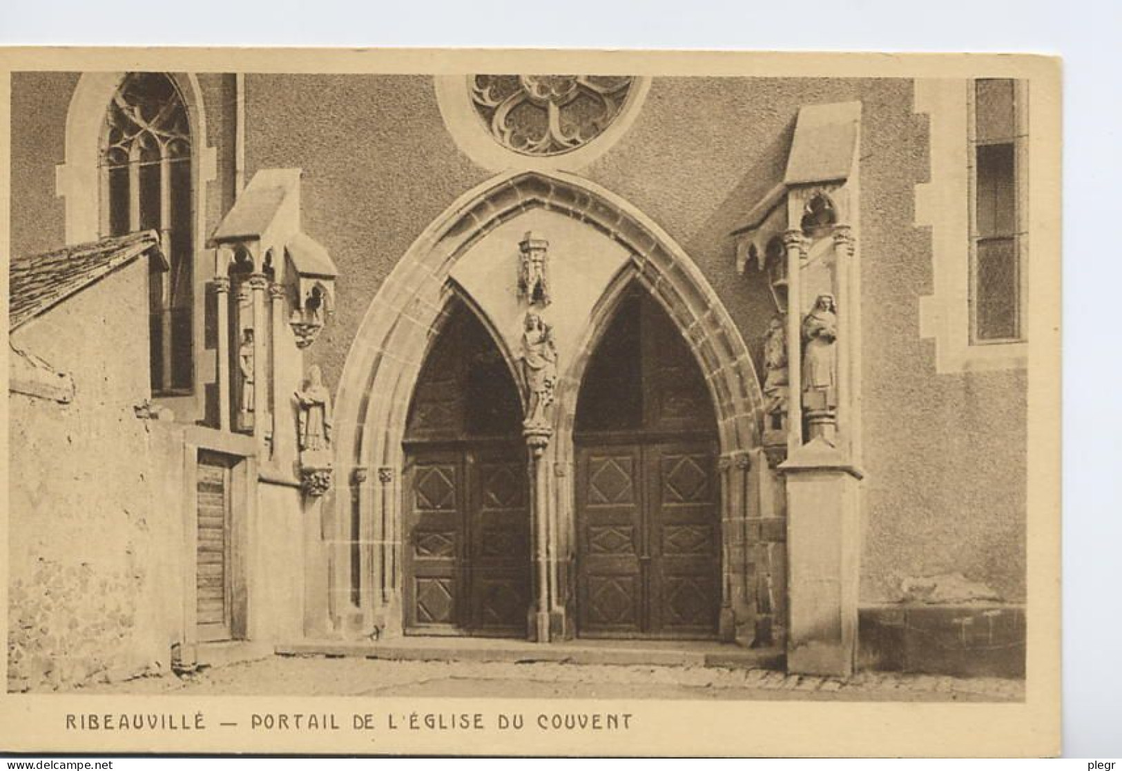 68269 01 01#0+16 - RIBEAUVILLE - PORTAIL DE L'EGLISE DU COUVENT - Ribeauvillé