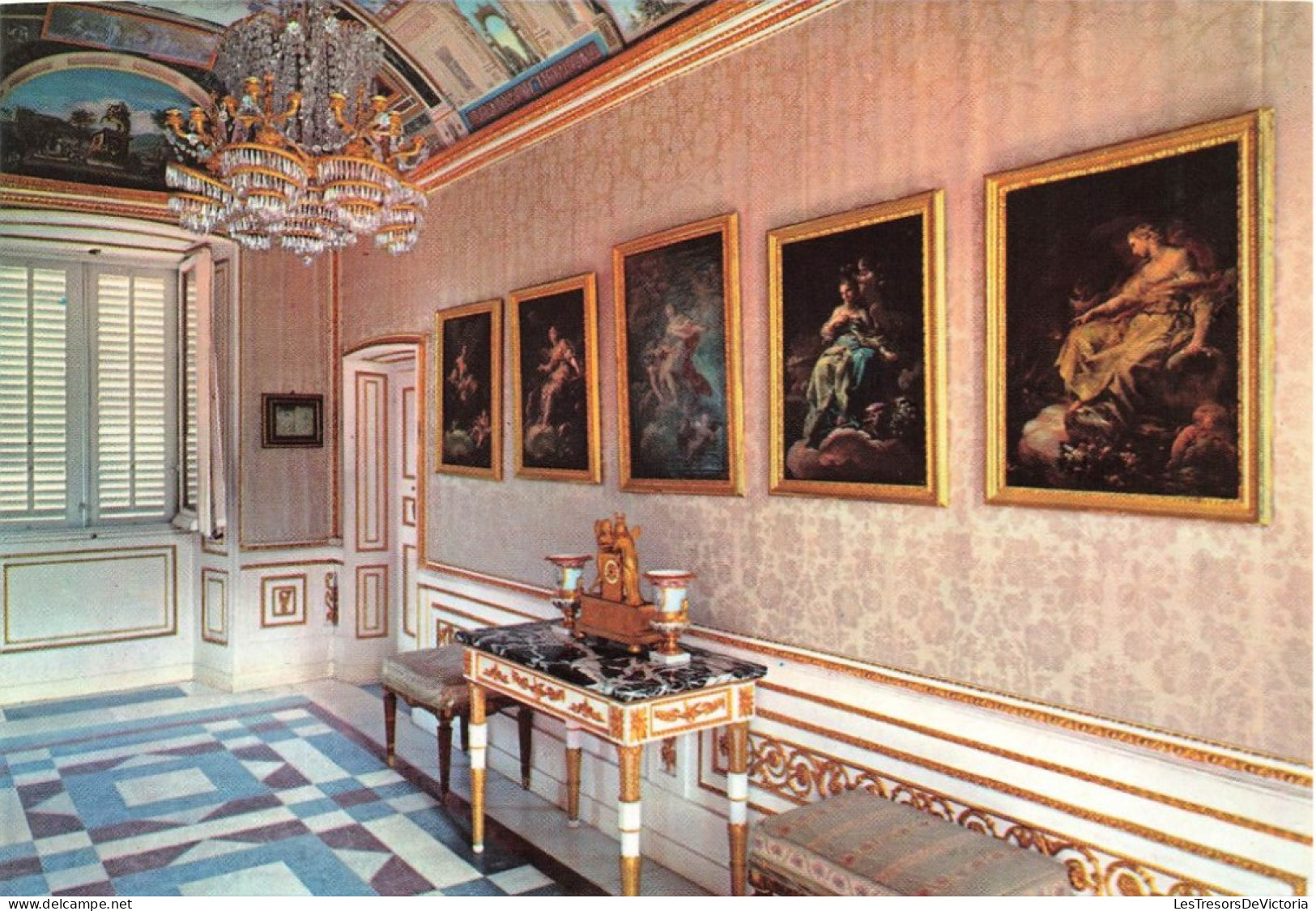 ESPAGNE - El Escorial - Maisonnette Du Prince - Petite Salle De C Giaquinto - Vue De L'intérieure - Carte Postale - Madrid