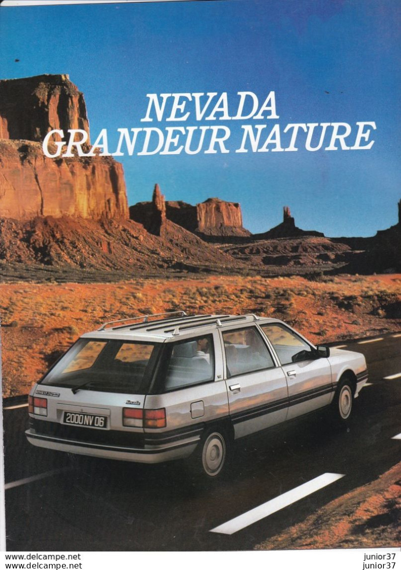 Publicité 1986, Renault 21 Nevada - Advertising