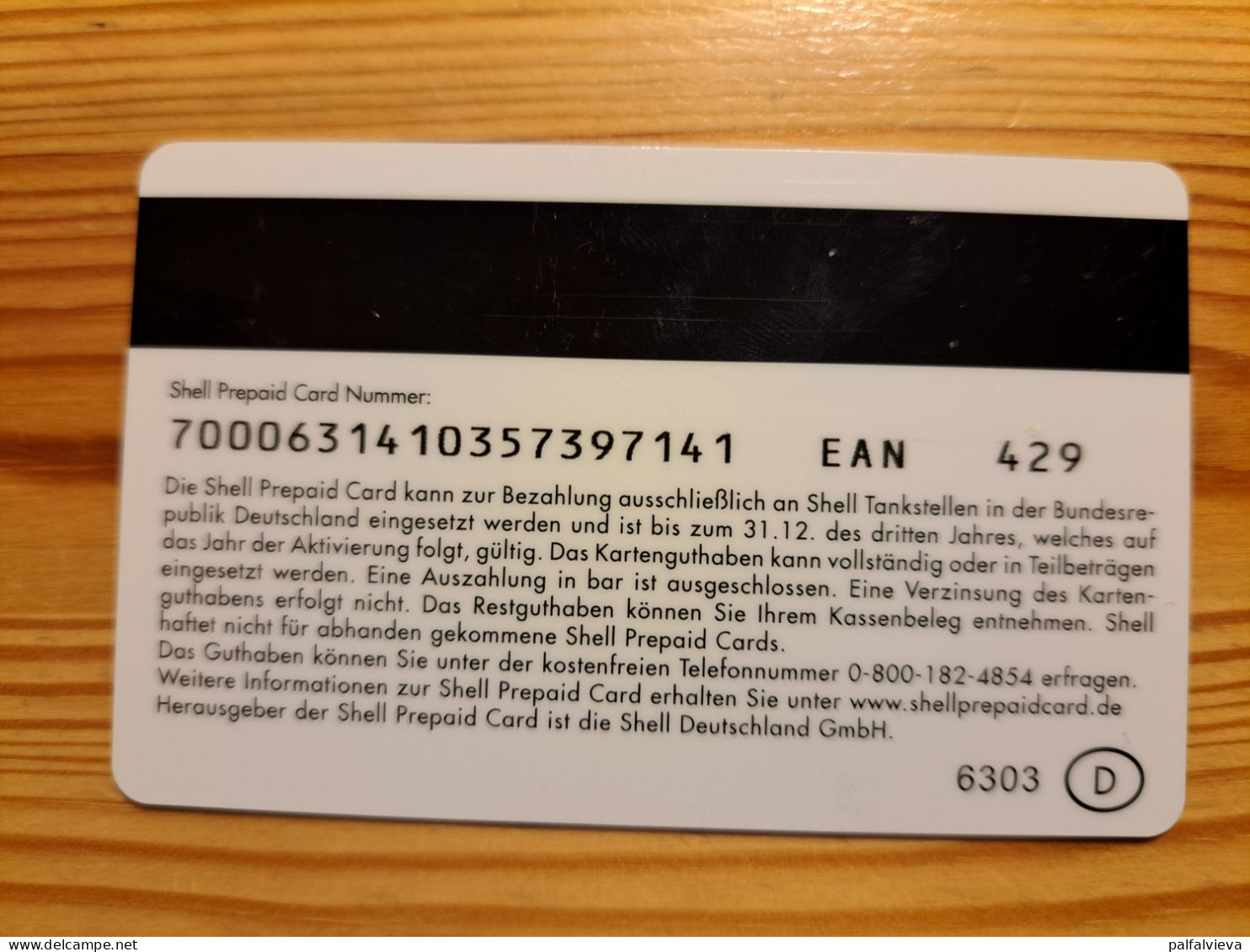 Shell Gift Card Germany - Tarjetas De Regalo