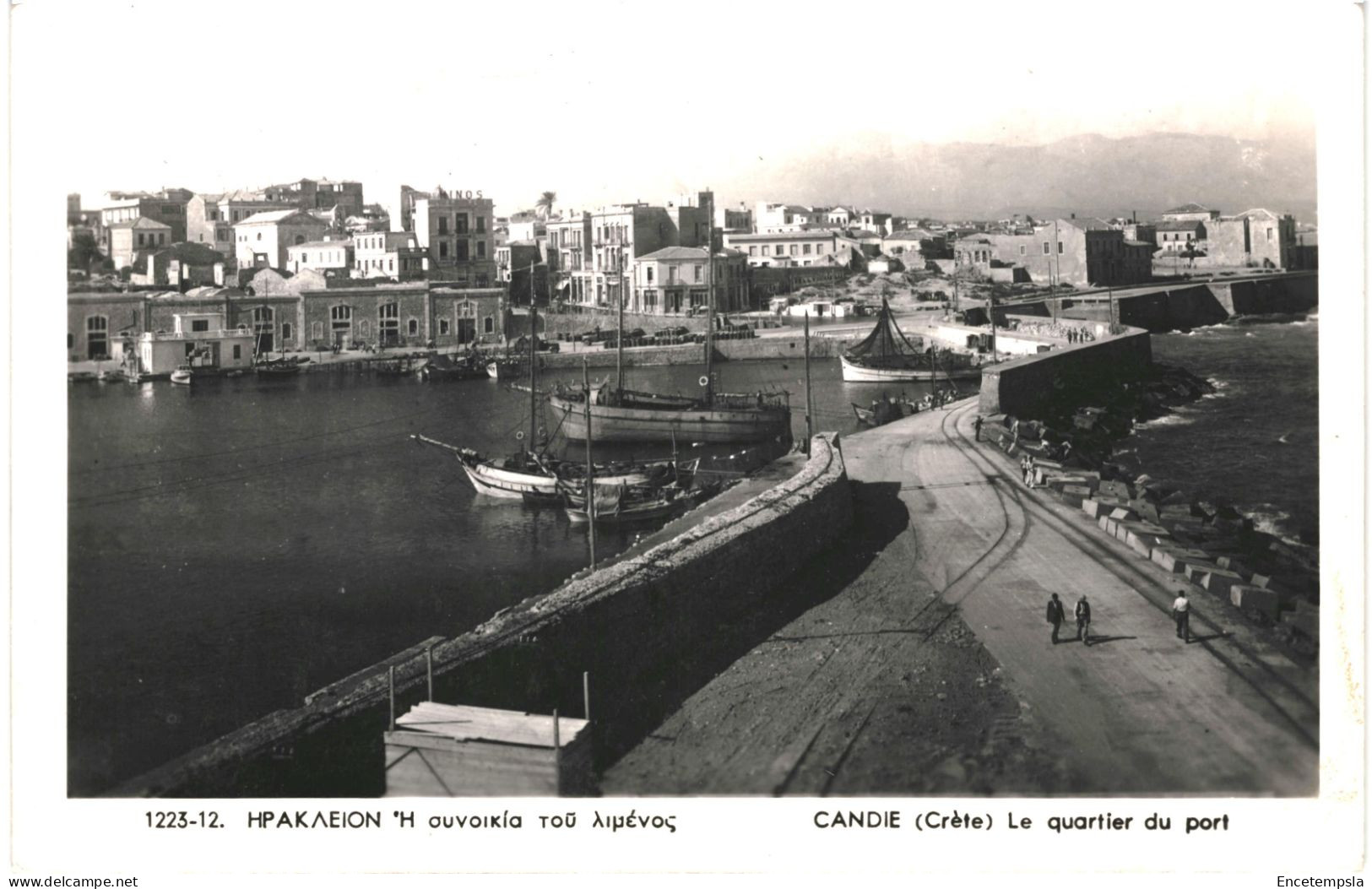 CPA Carte Postale Grèce  Crète Candie Quartier Du Port  VM80463ok - Griekenland