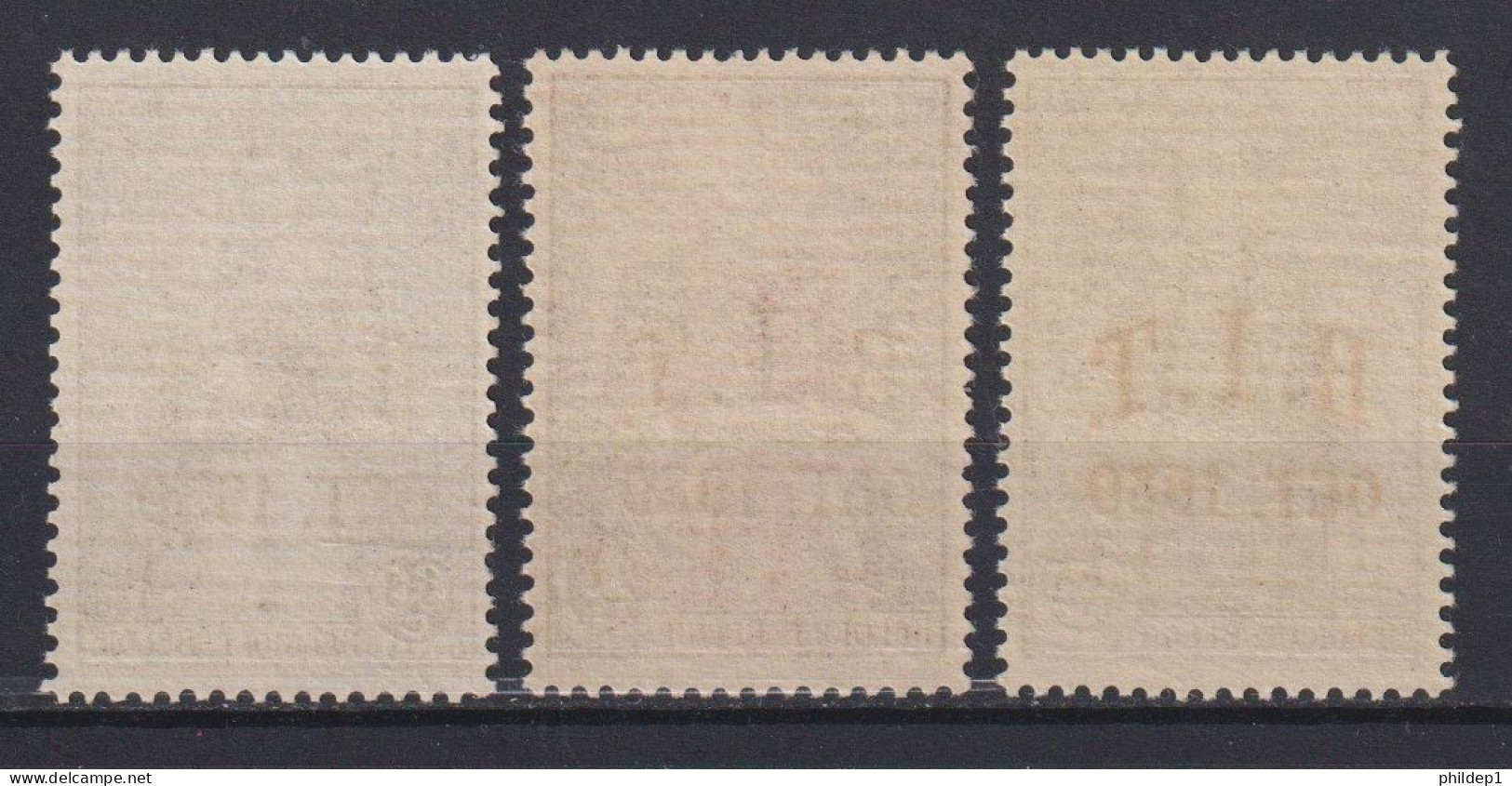Belgique: COB N° 305/07 **, MNH, Neuf(). TB !!! - Unused Stamps