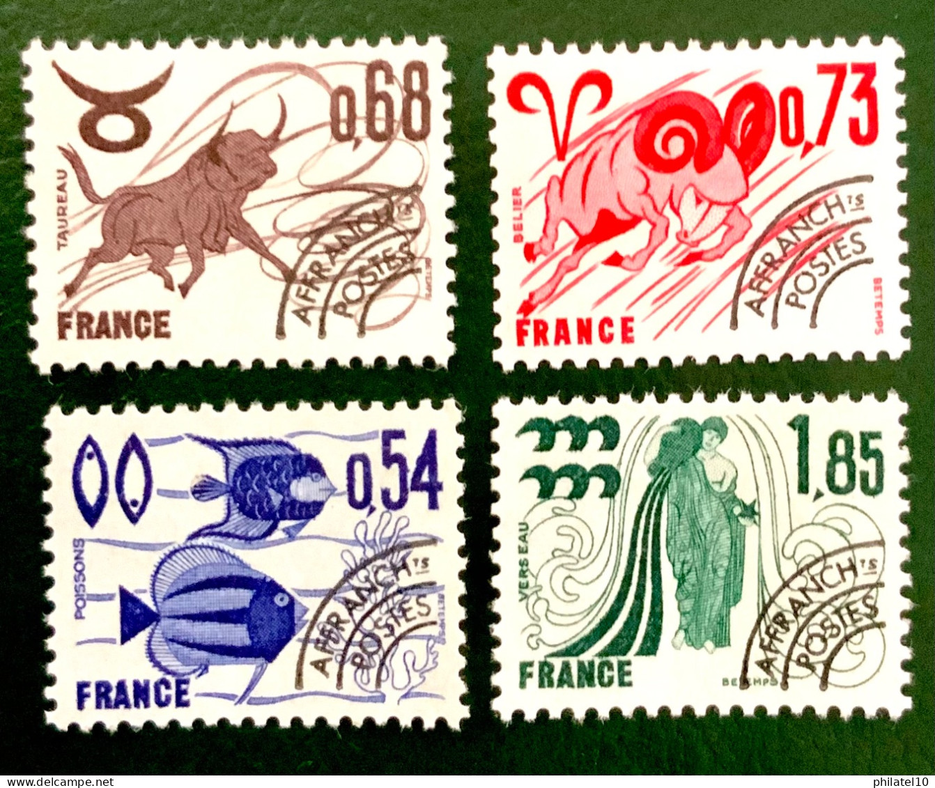 1977 / 78 FRANCE PREOBLITERE SIGNES DU ZODIAQUE - NEUF** - 1964-1988
