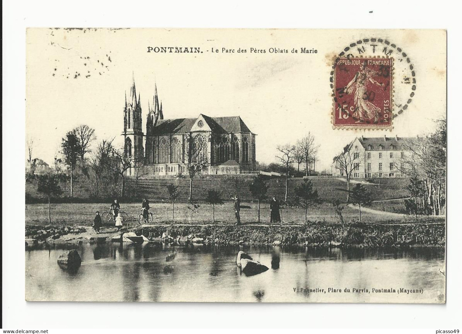 Mayenne , Pontmain , Le Parc Des Frères Oblats De Marie - Pontmain