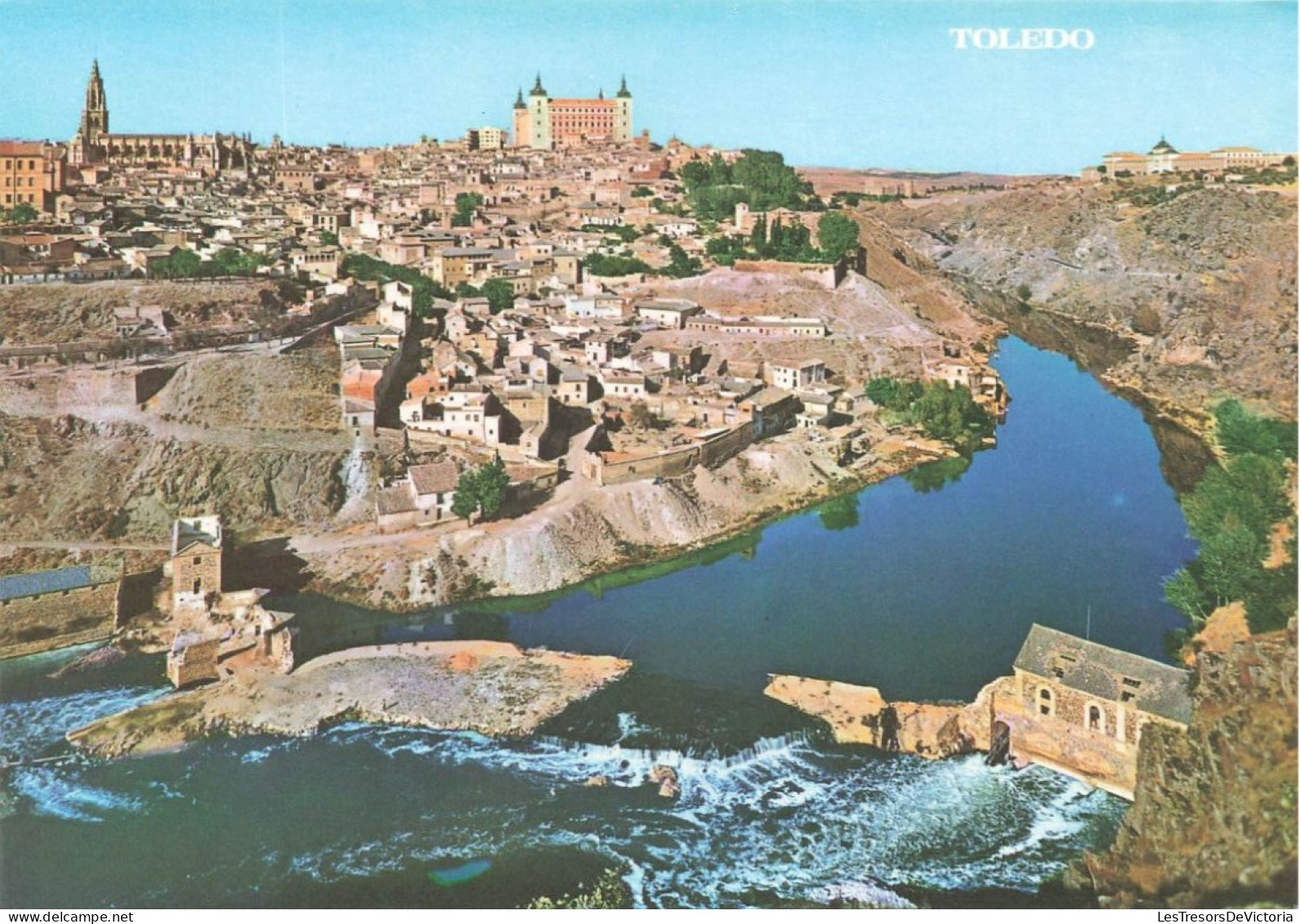 ESPAGNE - Toledo - Vue Générale Et Fleuve Tajo - Vue Sur Une Partie De La Ville - Carte Postale - Toledo