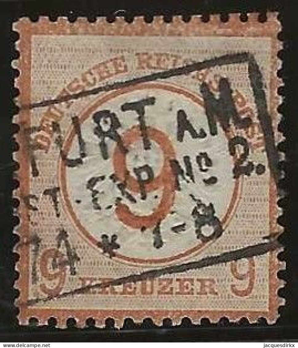 Deutsches Reich   .   Michel    .   30  (2 Scans)   .  Signiert   .    O     .     Gestempelt - Used Stamps