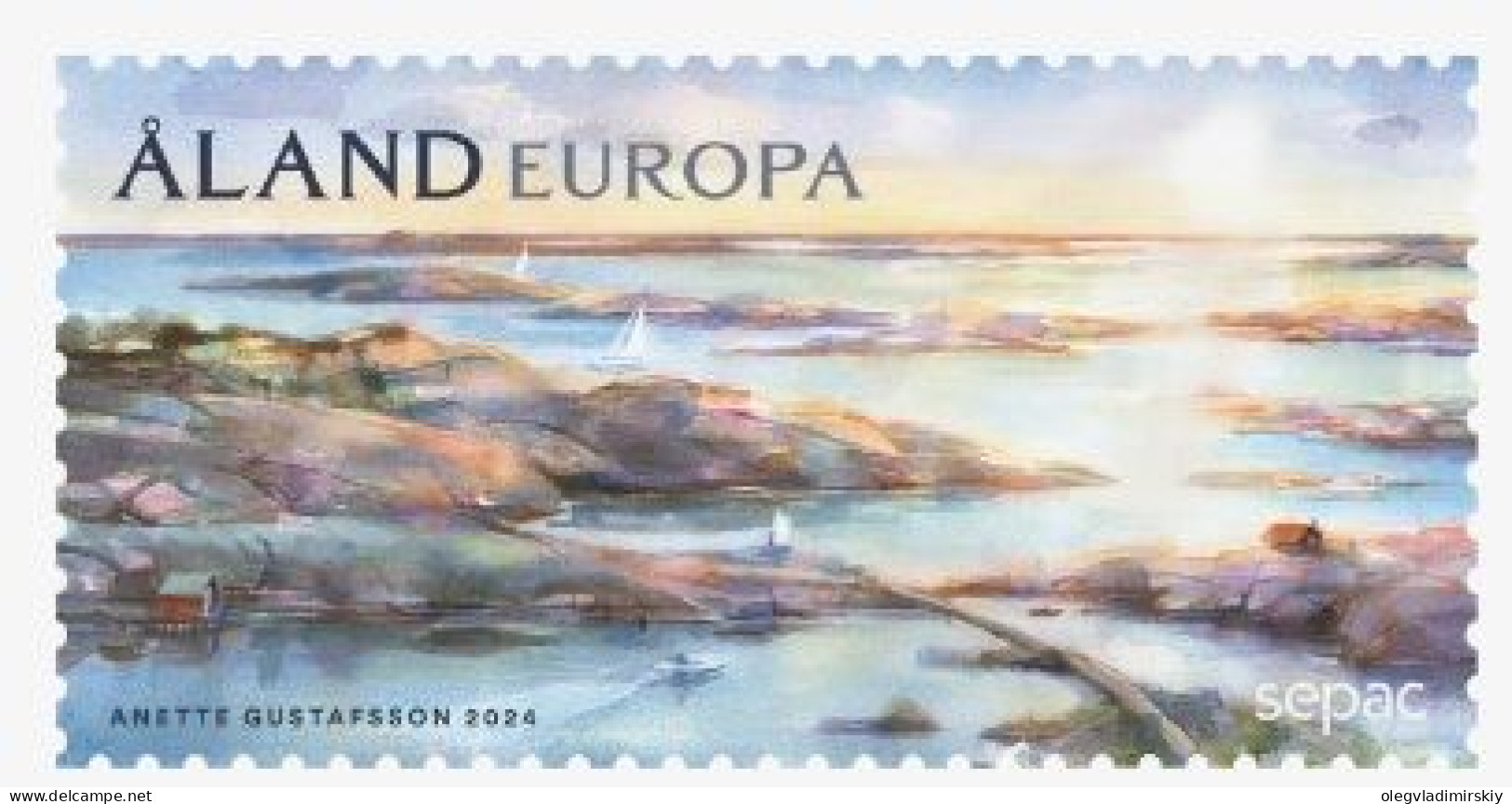 Aland Islalnds Åland Finland 2024 SEPAC Beautiful Aland Stamp MNH - Geografía