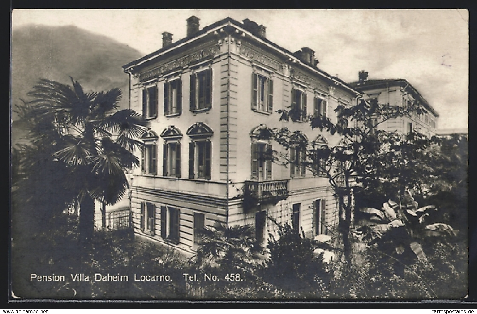 AK Locarno, Pension Villa Daheim  - Locarno