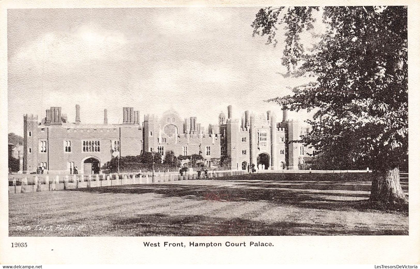 ROYAUME-UNI - Angleterre - London - Hampton Court Palace - West Front - Carte Postale Ancienne - Hampton Court