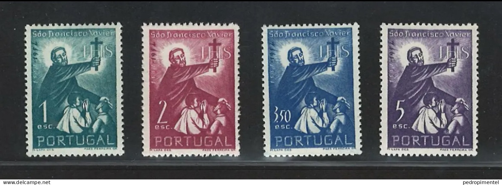 Portugal Stamps 1952 "Saint Francis" Condition MH OG #691-694 - Nuevos