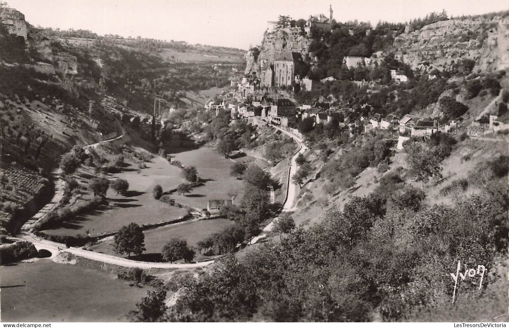 FRANCE - Rocamadour - Vue Générale De La Ville - Carte Postale Ancienne - Rocamadour