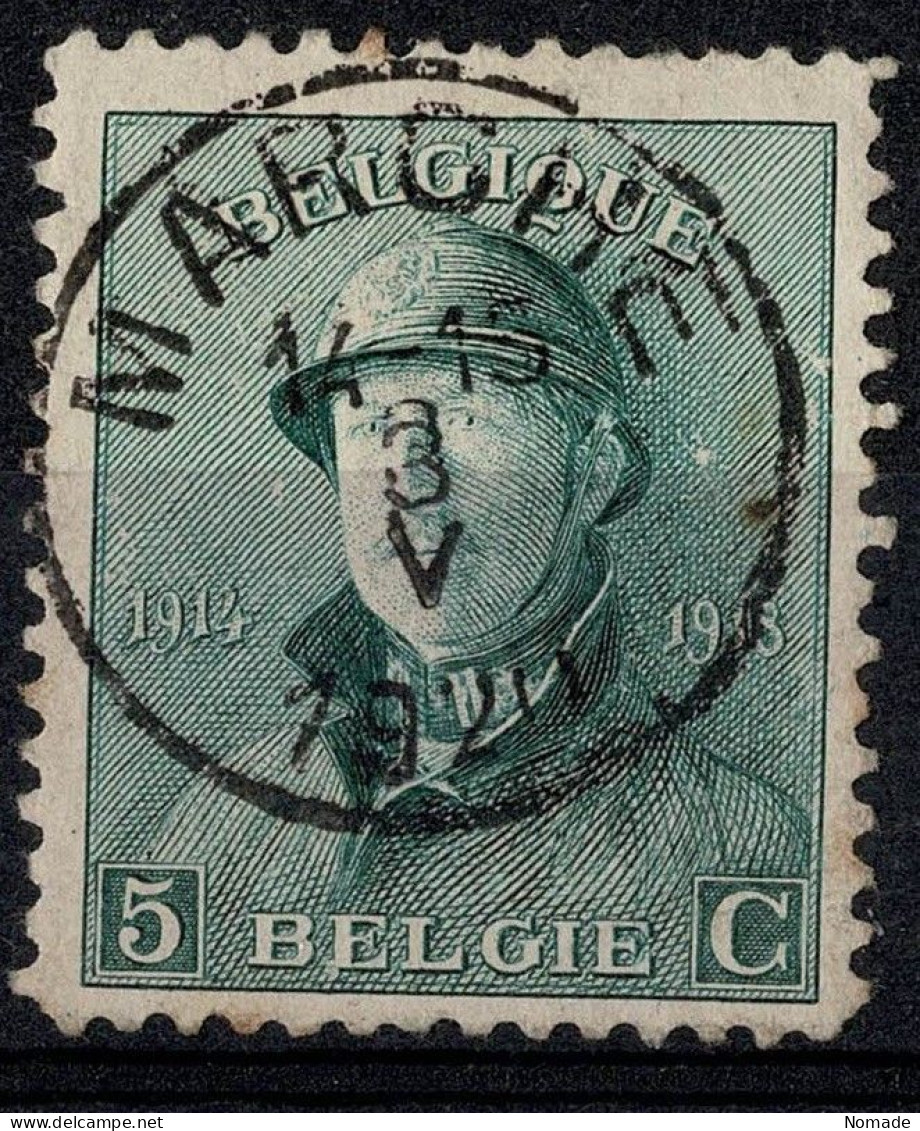 Belgique 1920 COB 167 Belle Oblitération MARCHE - 1919-1920 Albert Met Helm