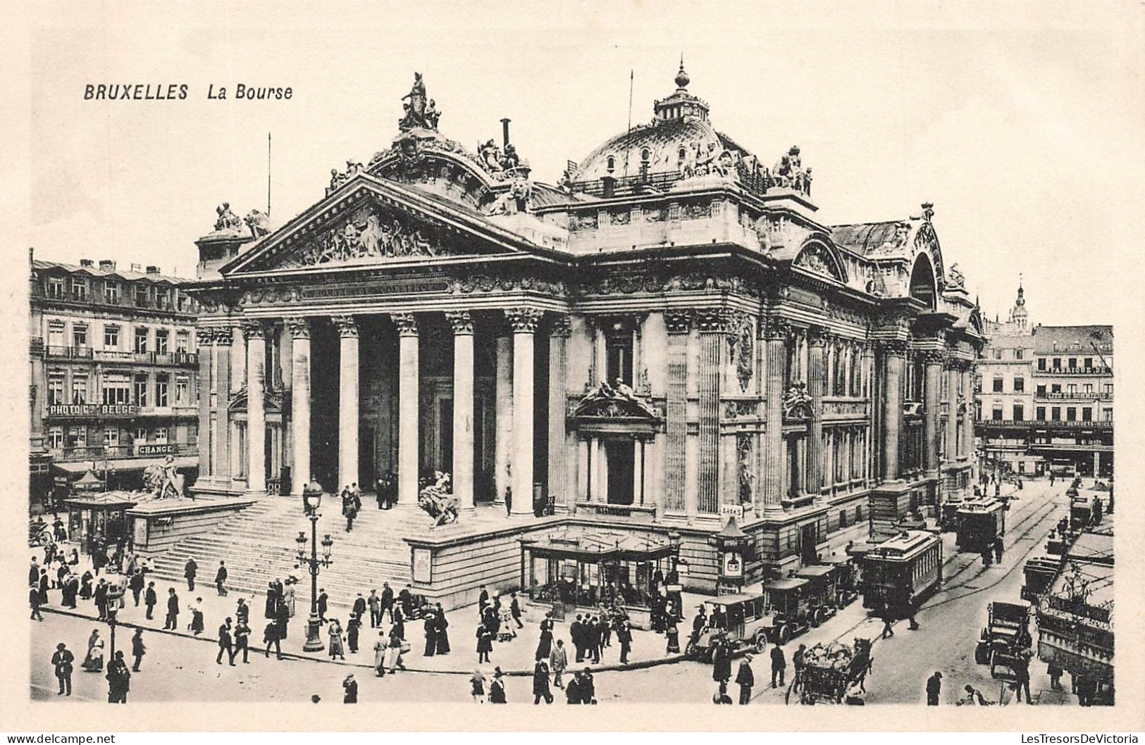 BELGIQUE - Bruxelles - La Bourse - Animé - Carte Postale Ancienne - Sonstige & Ohne Zuordnung