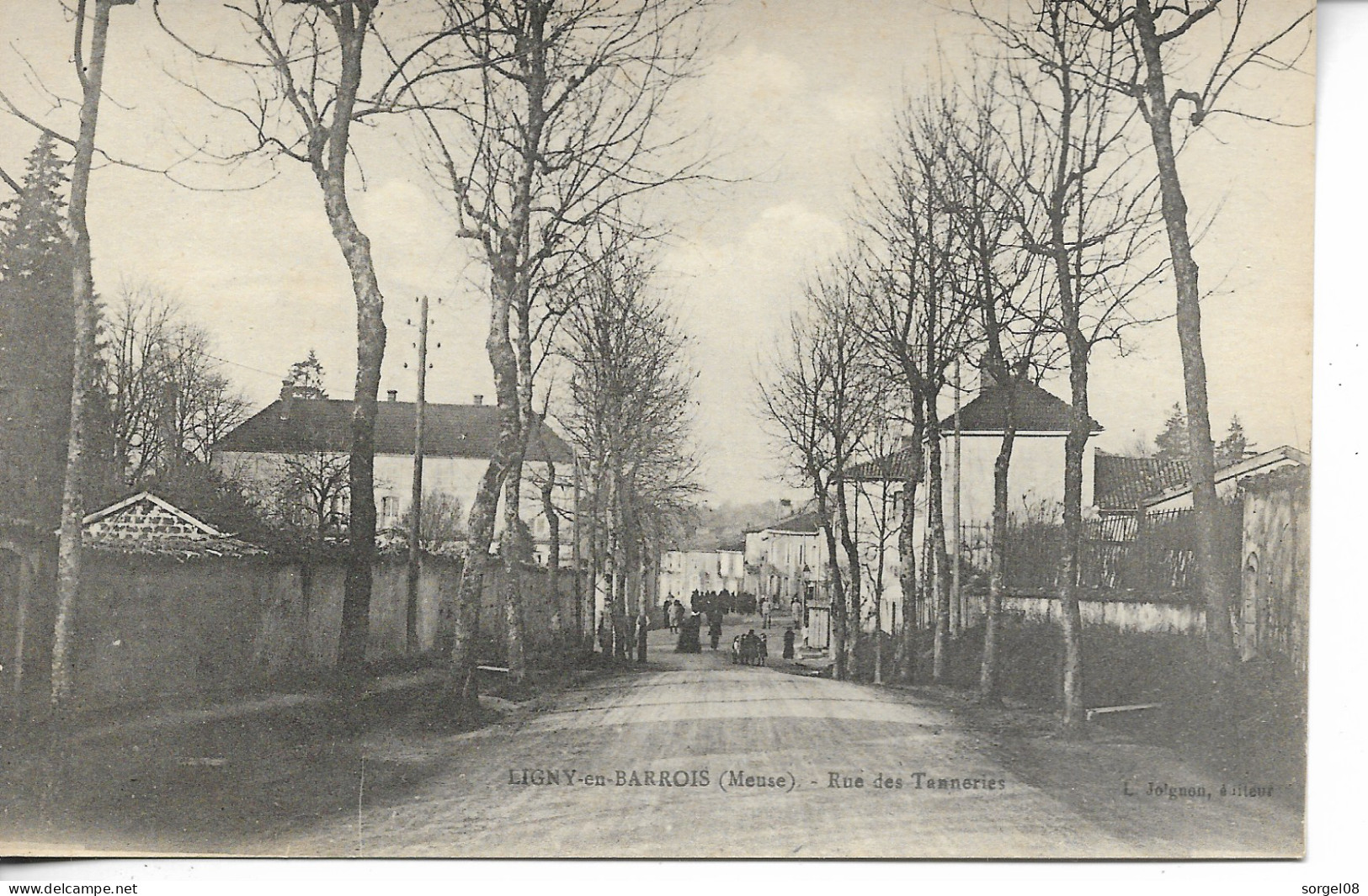 LIGNY En Barrois Rue Des Tanneries Non Voyagé - Ligny En Barrois