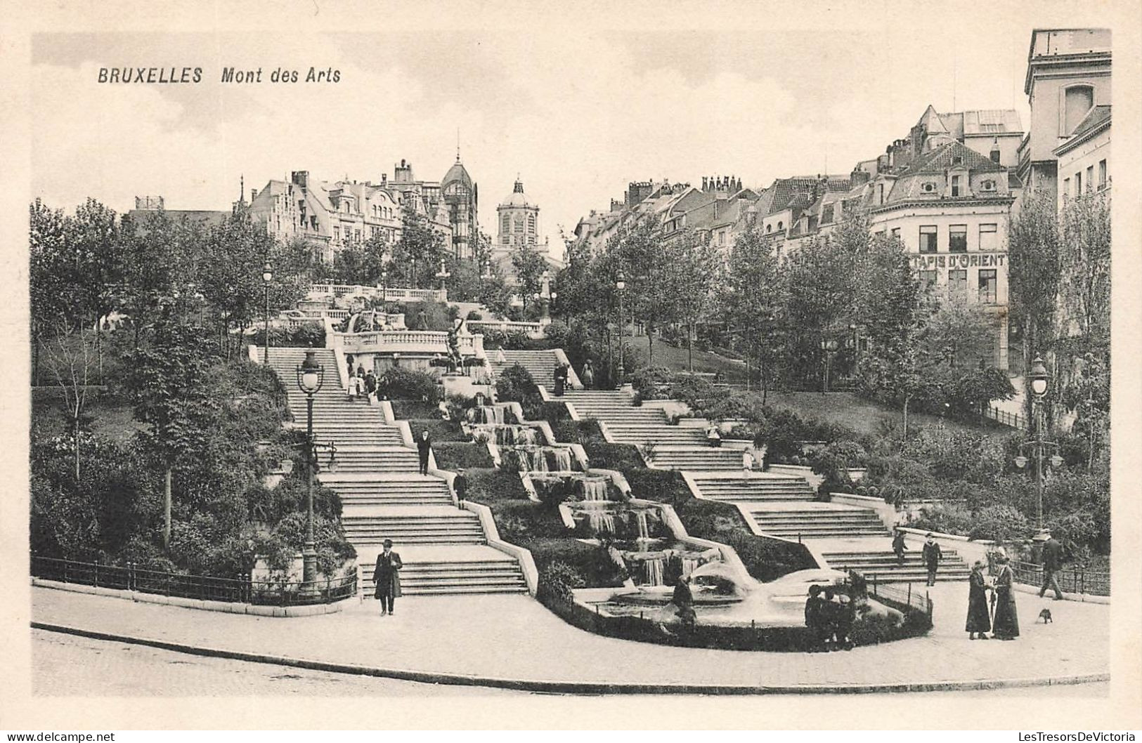 BELGIQUE - Bruxelles - Mont Des Arts - Carte Postale Ancienne - Sonstige & Ohne Zuordnung