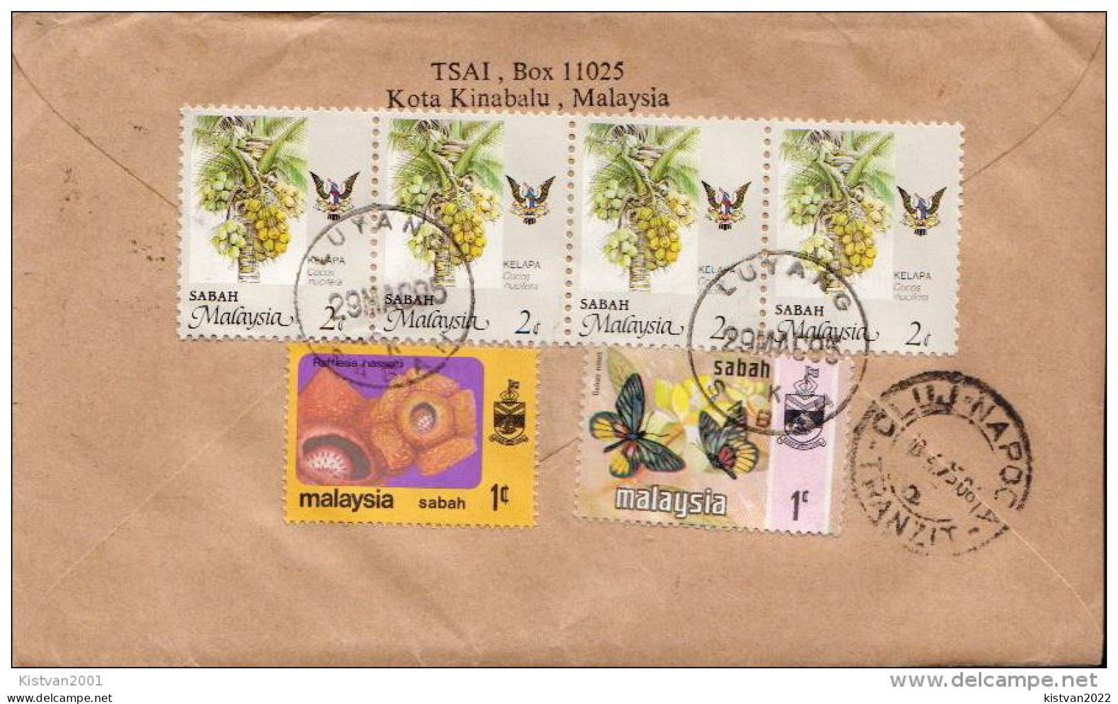 Postal History: Malaysia Cover - Autres & Non Classés