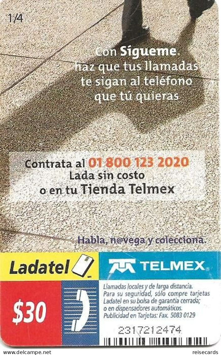 Mexico: Telmex/lLadatel - 2003 Sigueme - Messico