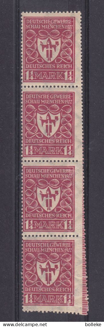 Allemagne - République De Weimar - Yvert 214 *  - Variété Dentelure - - Neufs