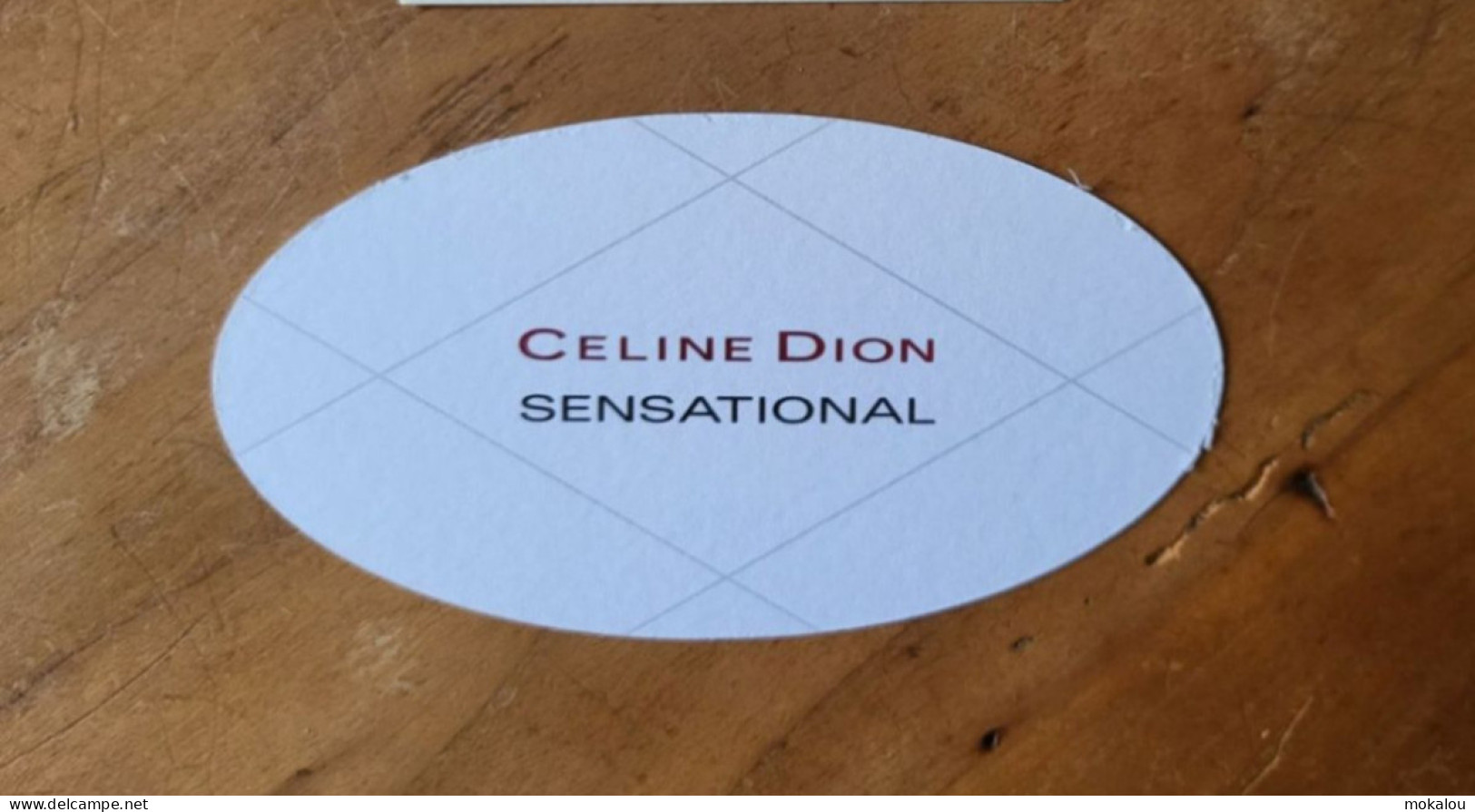 Carte Celine Dion Sensational - Profumeria Moderna (a Partire Dal 1961)