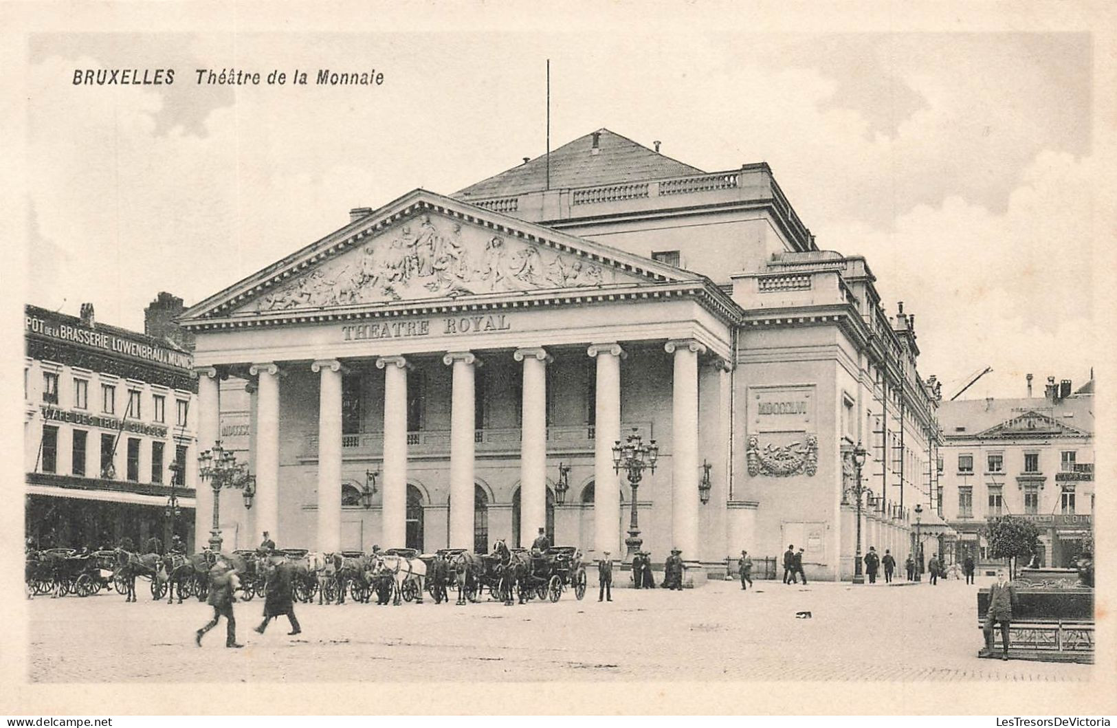 BELGIQUE - Bruxelles - Théâtre De La Monnaie - Carte Postale Ancienne - Other & Unclassified