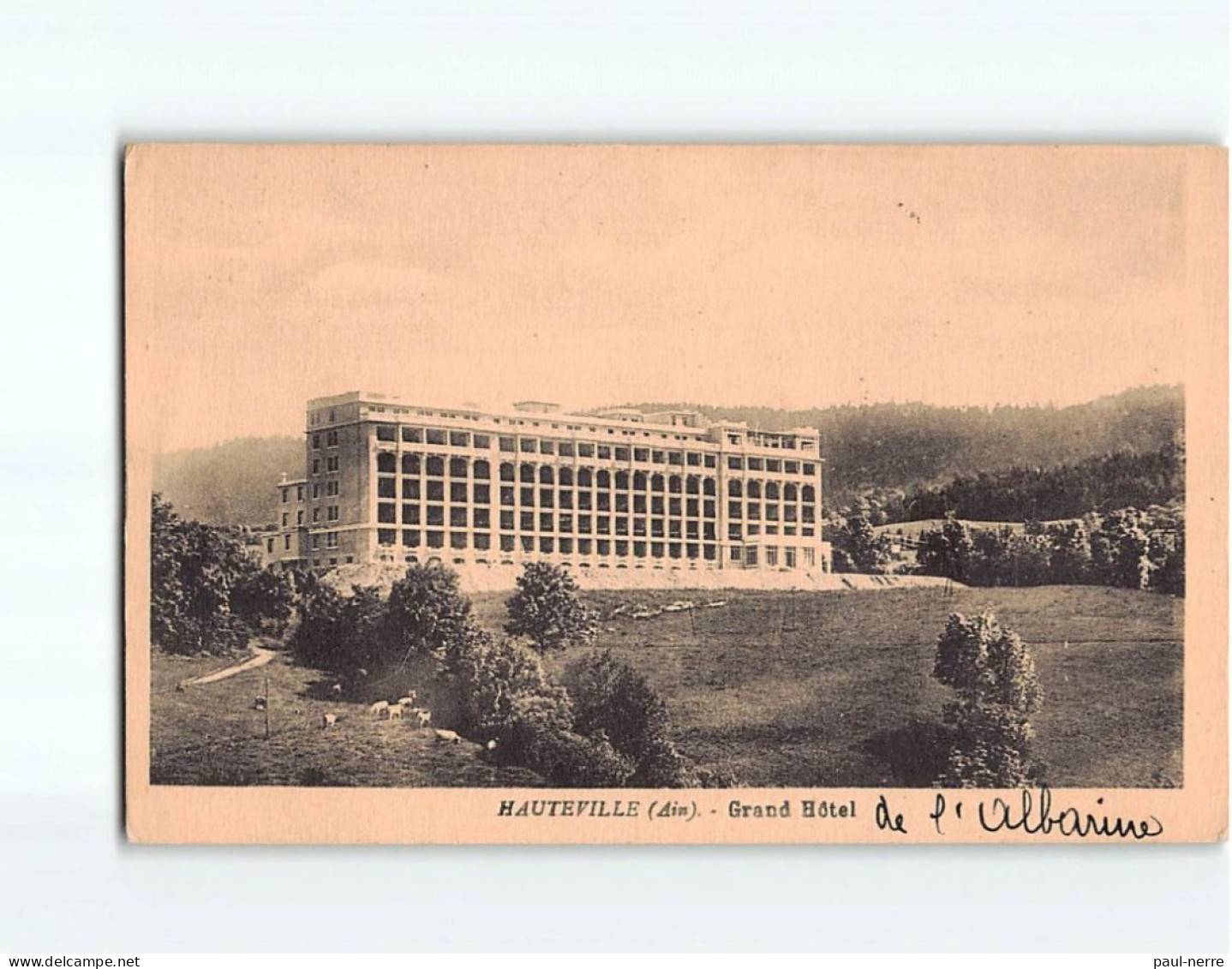 HAUTEVILLE : Grand Hôtel - Très Bon état - Hauteville-Lompnes