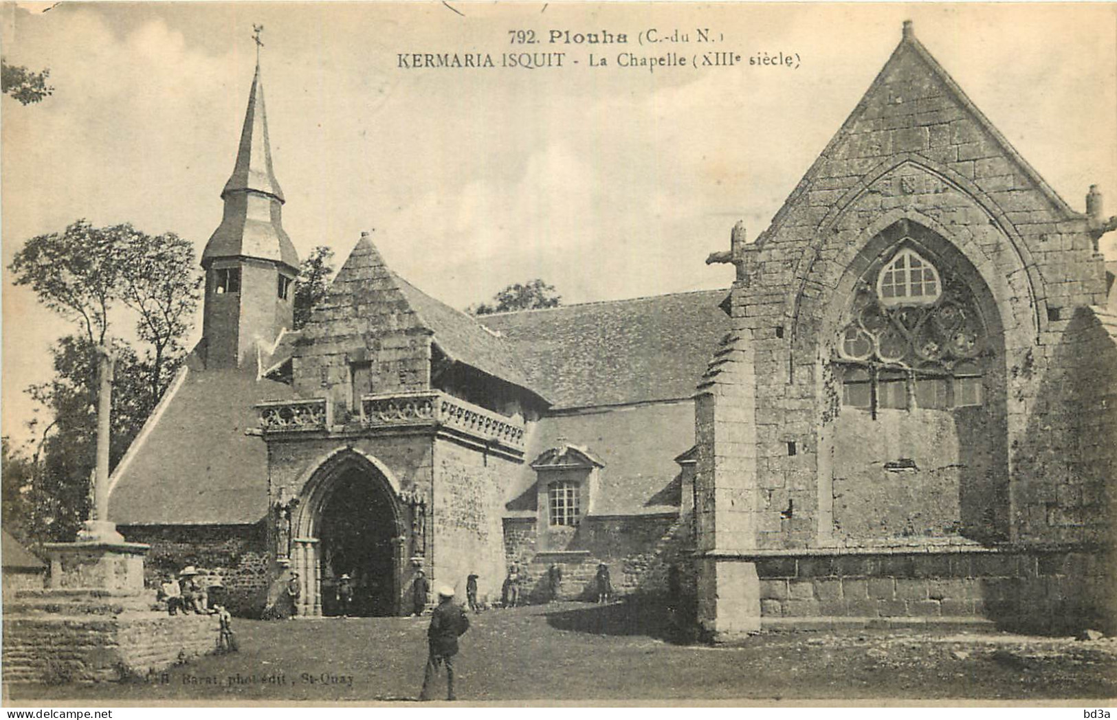 22 - PLOUHA - KERMARIA ISQUIT - LA CHAPELLE - Edit. Barat - Plouha