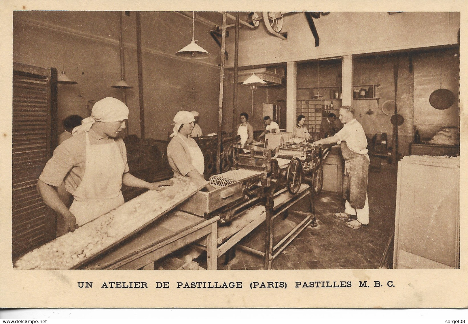 PARIS BAGNOLET Usine Atelier De Pastillage Dragées M.B.C.  Non Voyagé - Bagnolet