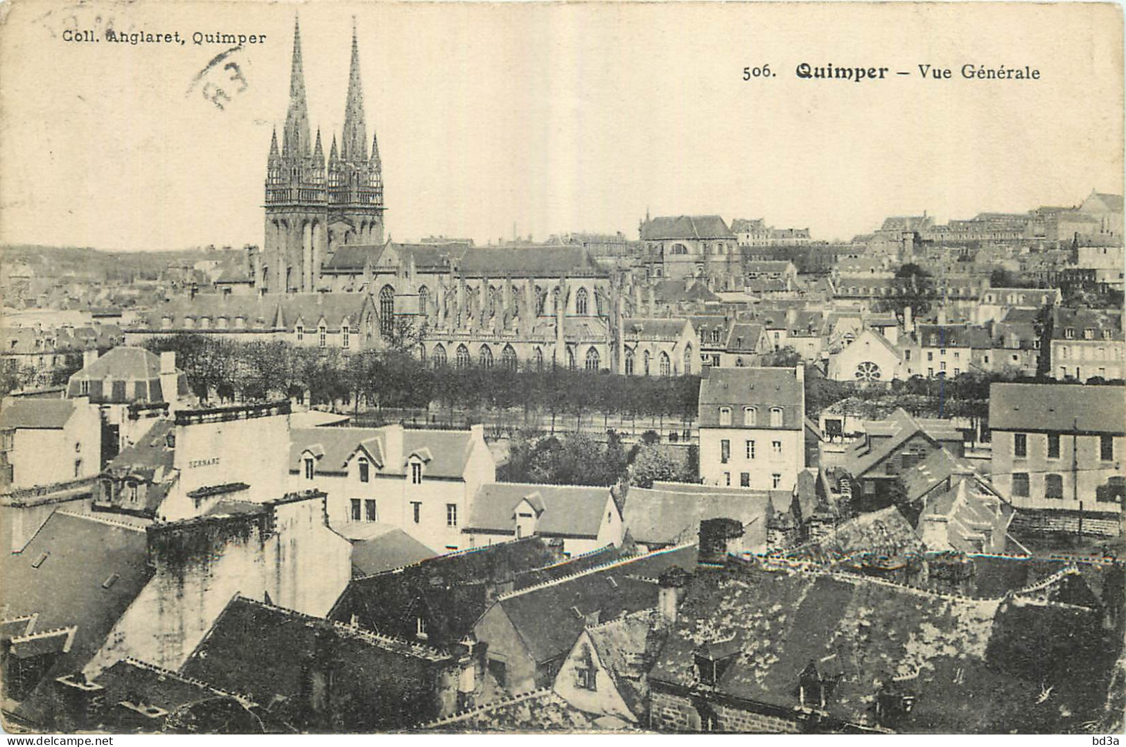 29 - QUIMPER - VUE GENERALE  - Coll. Anglaret Quimper - 506 - Quimper