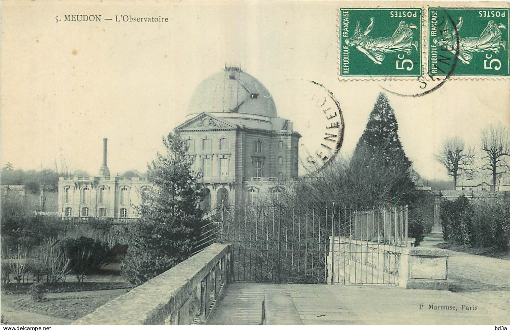 92 - MEUDON - L'OBSERVATOIRE - P. Marmuse Paris - 5 - Meudon