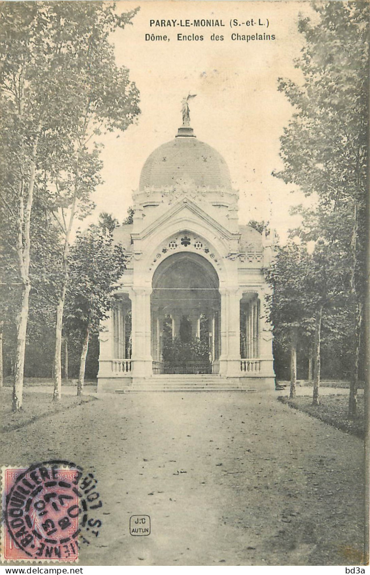 71 - PARAY LE MONIAL - DOME - ENCLOS DES CHAPELAINS - J.C. Autun  - Paray Le Monial