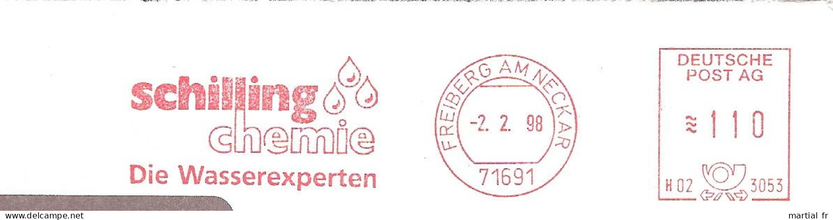 EMA ALLEMAGNE FREIBERG NECKAR CHIMIE CHEMIE CHEMISTRY SCIENCE CHEMICAL CHIMICA SCHEIKUNDE CHEMIKALIEN Eau Expert WASSER - Chemie