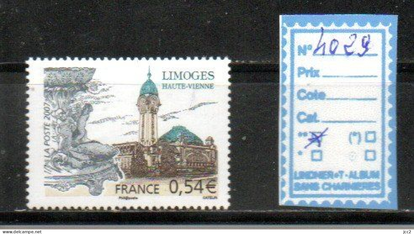 FRANCE LUXE** N°4029 - Limoges - Ungebraucht
