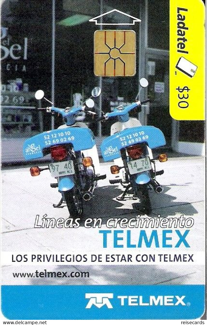 Mexico: Telmex/lLadatel - 2003 Lineas En Crecimiento - Mexico