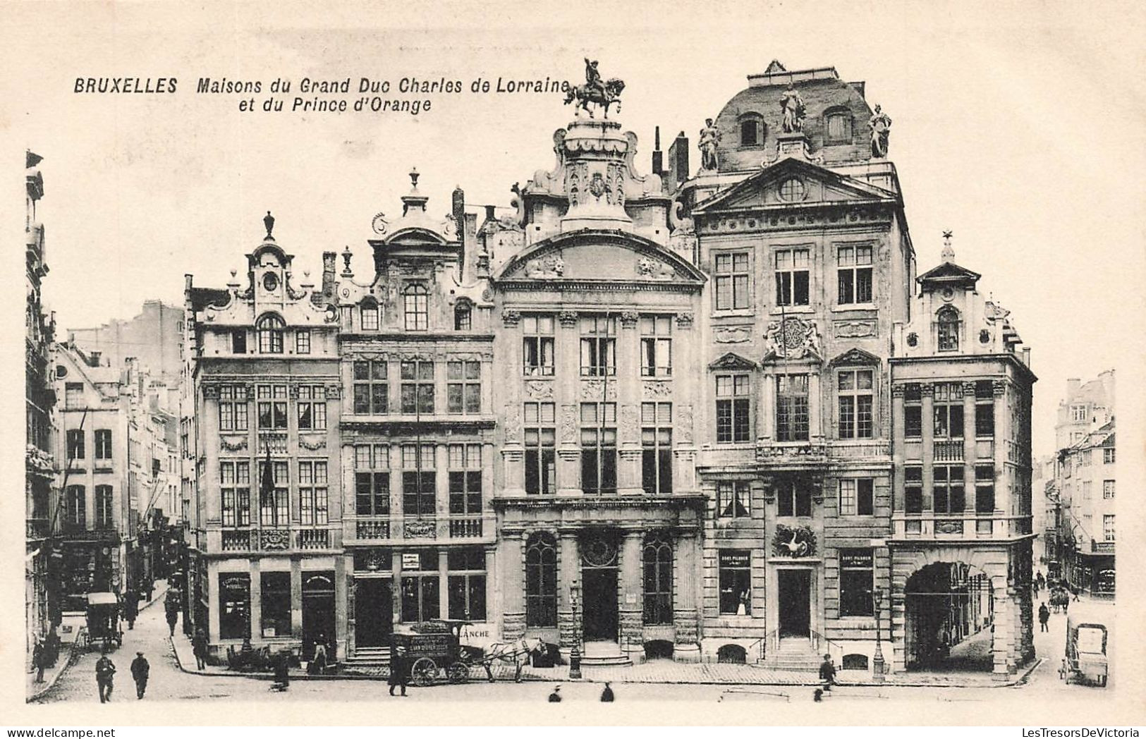 BELGIQUE - Bruxelles - Maisons Du Grand Duc Charles De Lorraine Et Du Prince D'Orange - Carte Postale Ancienne - Autres & Non Classés