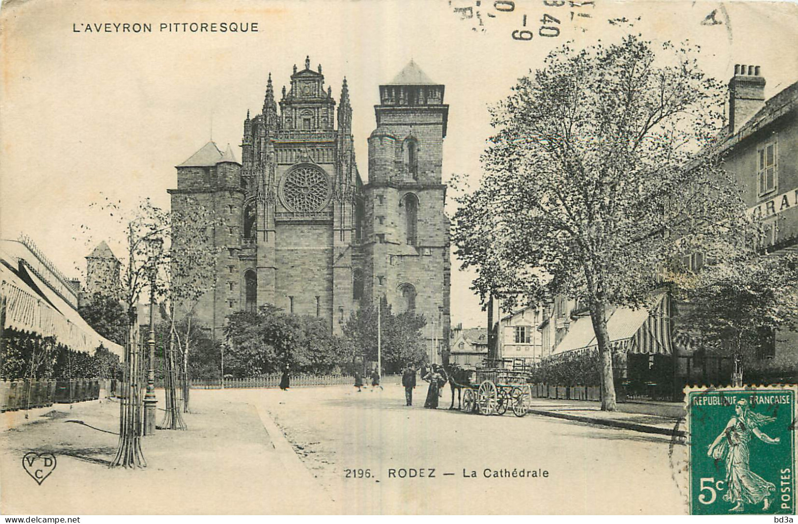 12 - RODEZ - LA CATHEDRALE - VCD - 2196 - Rodez