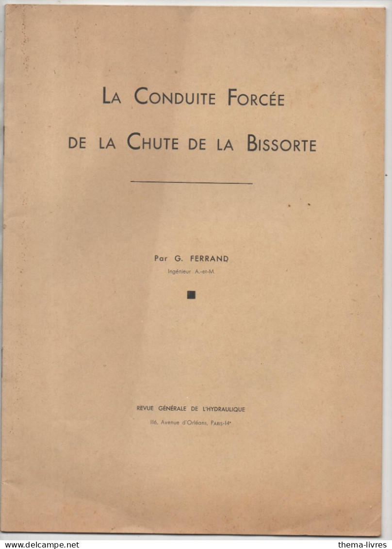 La Praz ( SAvoie)  La Conduite Forcée De La Chute  De La BISSORTE (CAT7186) - Rhône-Alpes