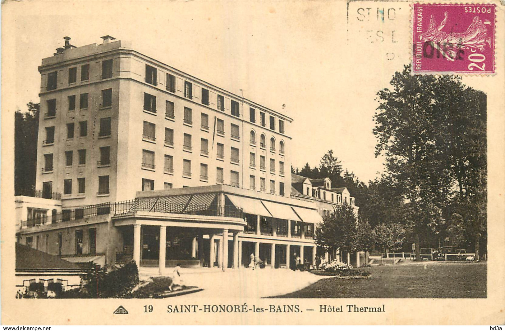 58 - SAINT HONORE LES BAINS - HOTEL THERMAL - Saint-Honoré-les-Bains