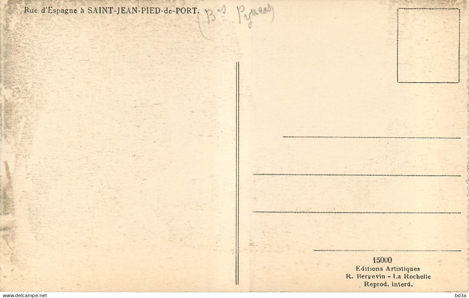 64 - SAINT JEAN PIED DE PORT - RUE D'Espagne - Saint Jean Pied De Port