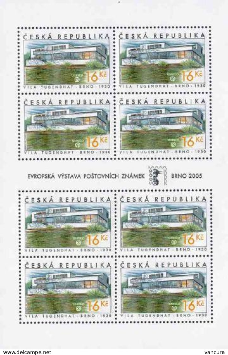 ** 430 Czech Republic Villa Tugendhat In Brno 2005 Miese - Andere & Zonder Classificatie