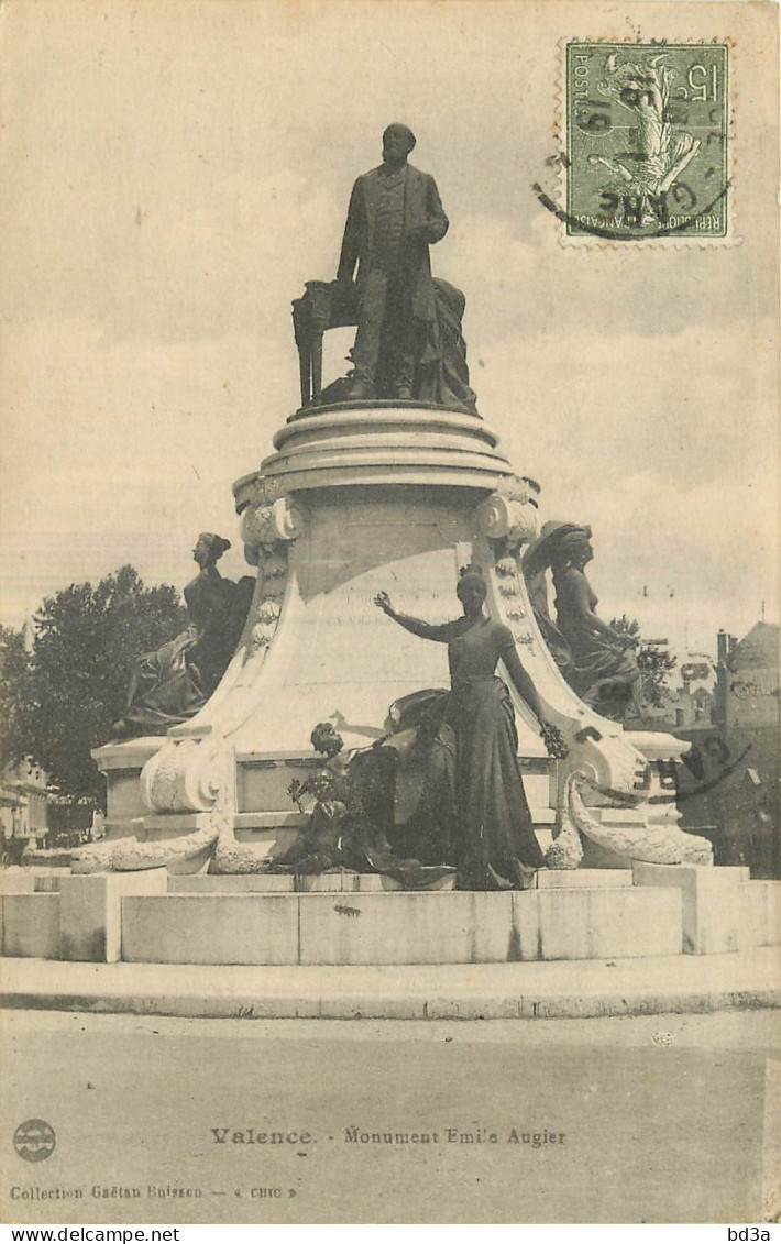 26 - VALENCE - MONUMENT EMILE AUGIER - Valence