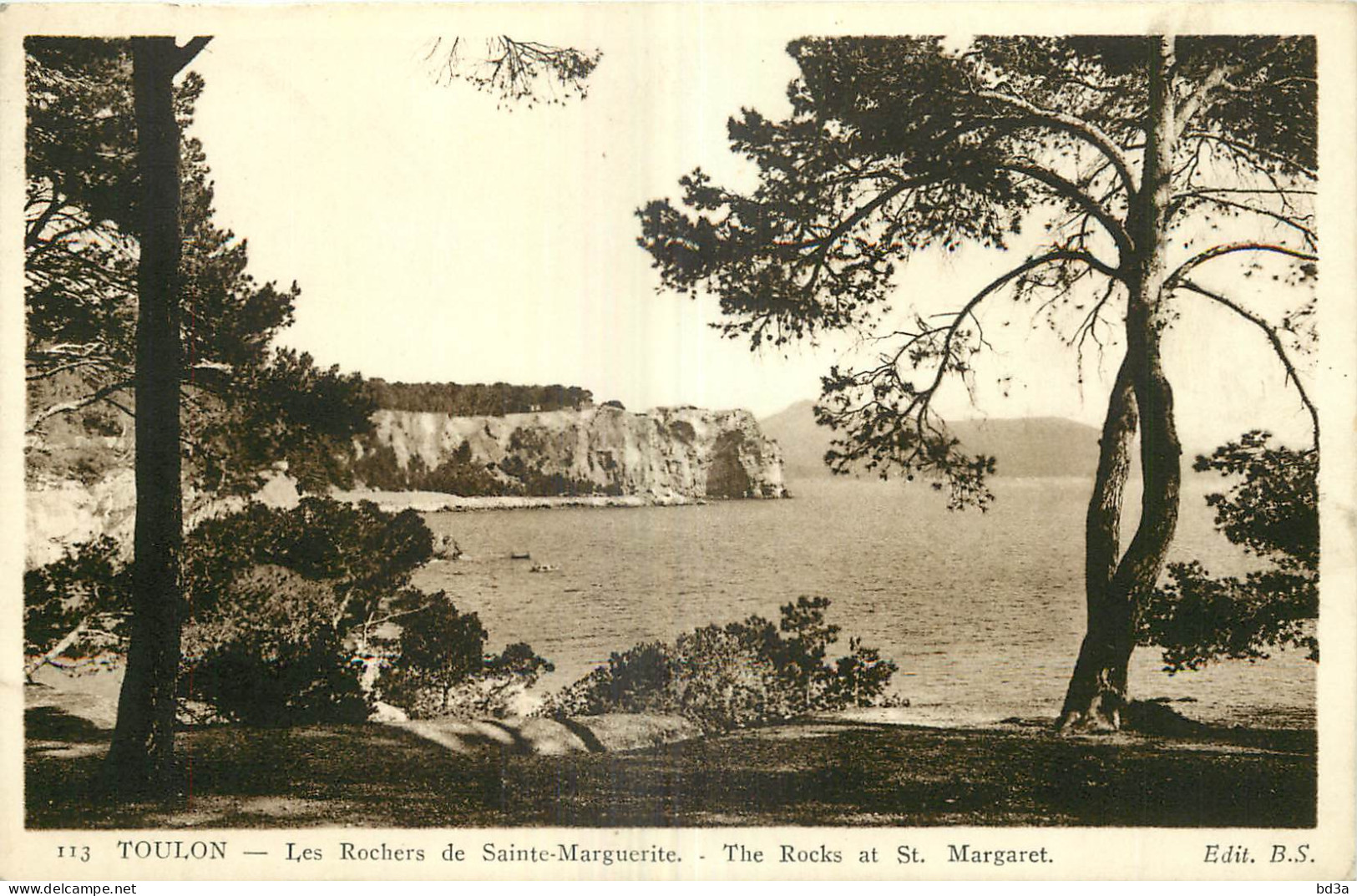 83 - TOULON - ROCHERS DE SAINTE MARGUERITE - Toulon