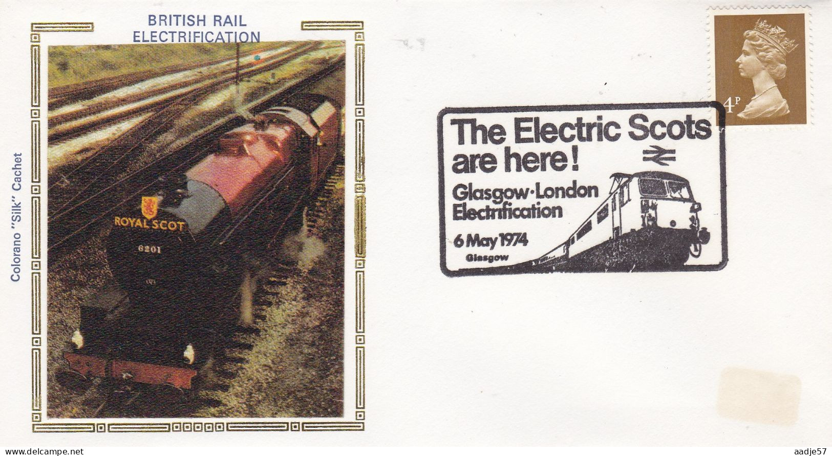 GB Engeland 1974 The Electric Scots Are Here! Glasgow - London - Trenes