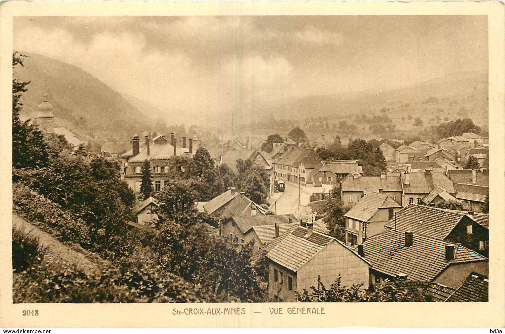  68 - SAINTE CROIX AUX MINES - VUE GENERALE - Sainte-Croix-aux-Mines