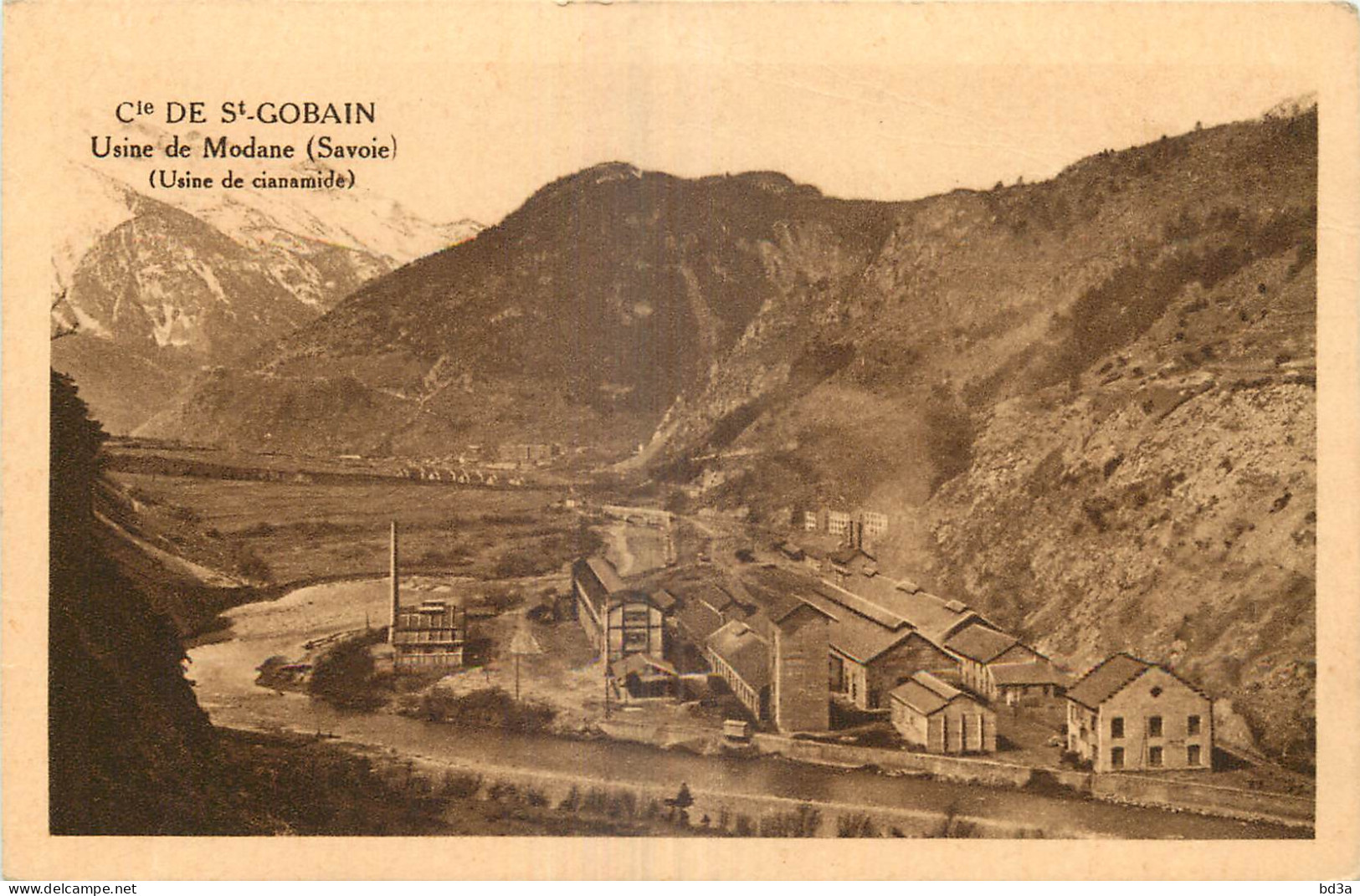 73 - USINE DE MODANE - ST GOBAIN - Modane