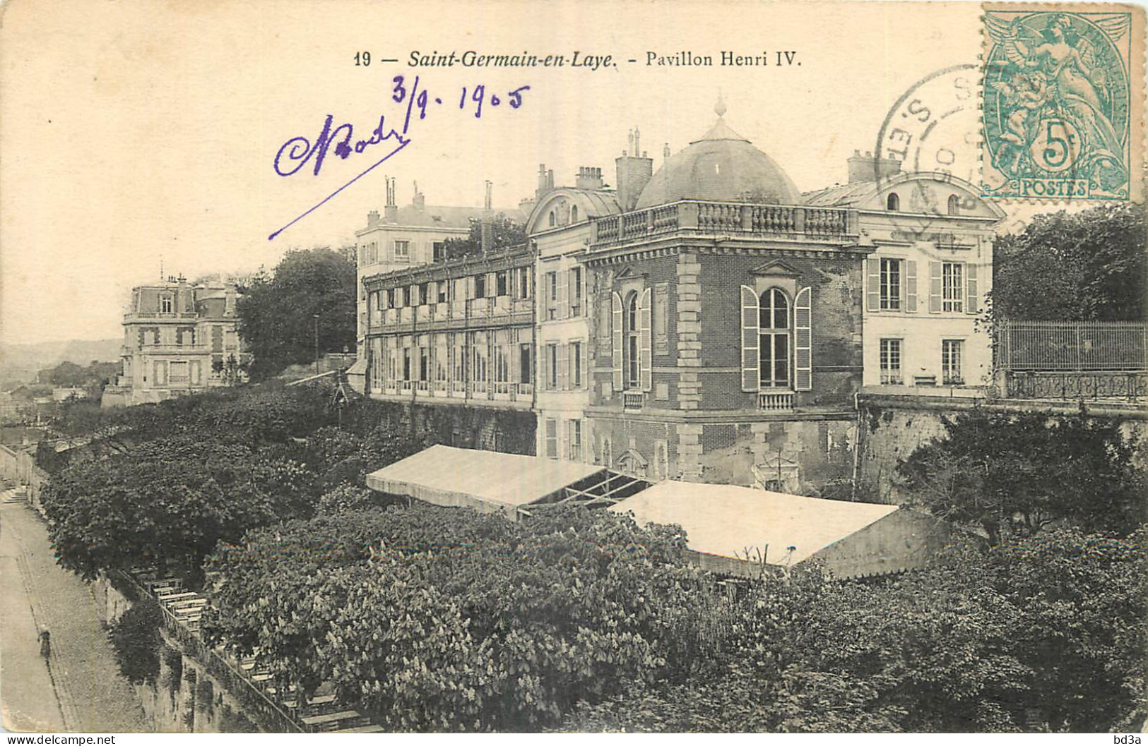 78 - SAINT GERMAIN EN LAYE - PAVILLON HENRI IV - St. Germain En Laye (castle)